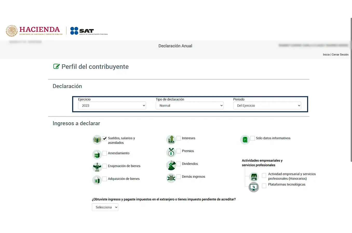 Tutorial declaración anual de personas físicas